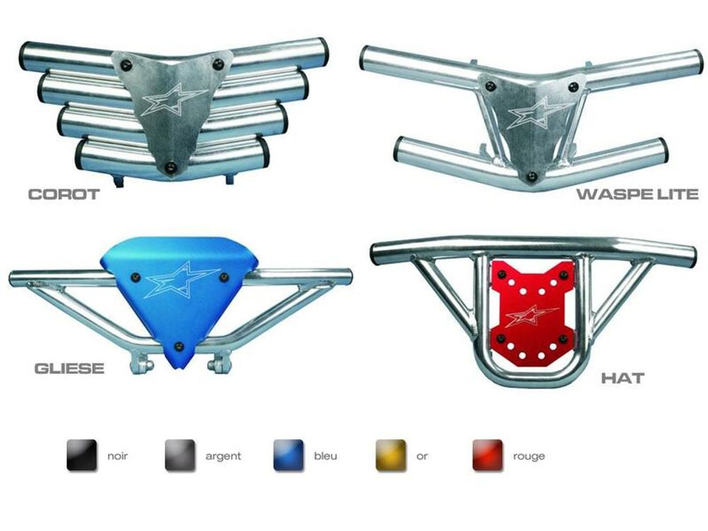 SP 1063178 ART Waspe Lite Bumper aus Aluminium - blau  passend fuer   Blau