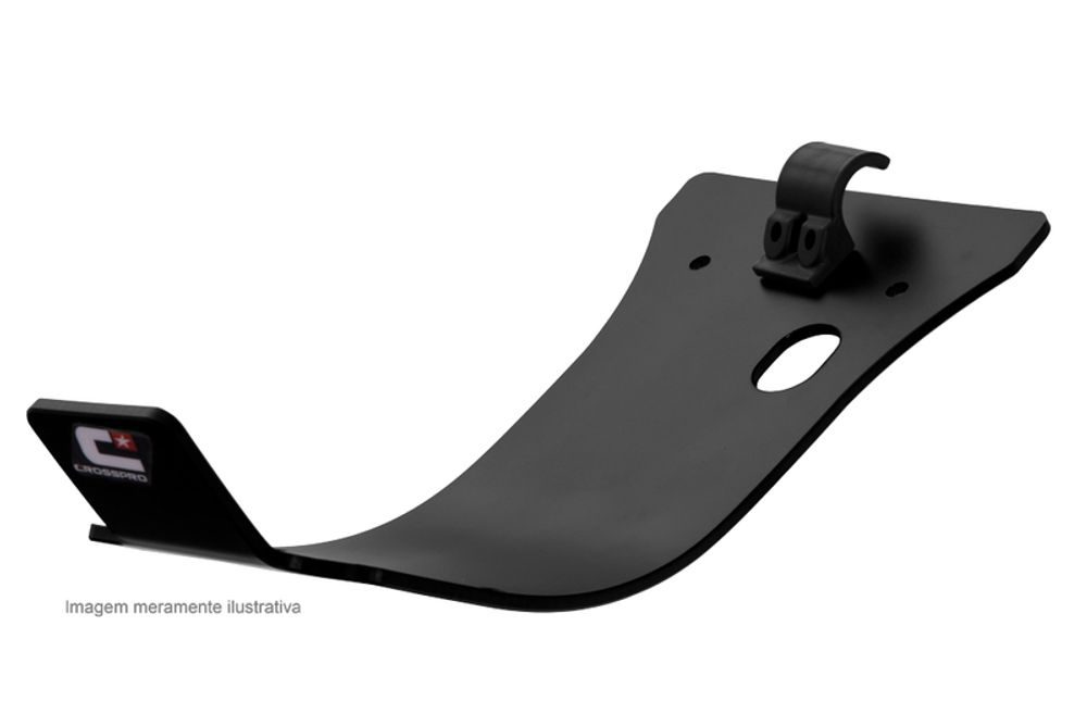SP 1063363 CROSS-PRO MX Unterfahrschutz - HDPE 6 mm Yamaha YZ450F/WR450F  passend fuer YAMAHA YZ 450 F Schwarz