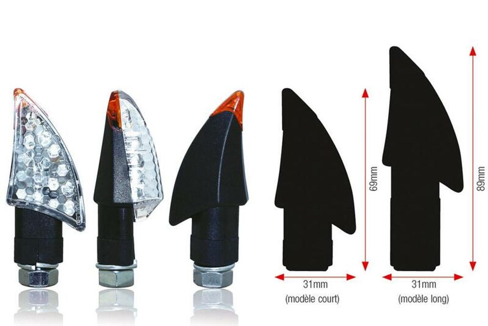 SP 1064263 Blinker BLADE kurz  passend fuer   Schwarz