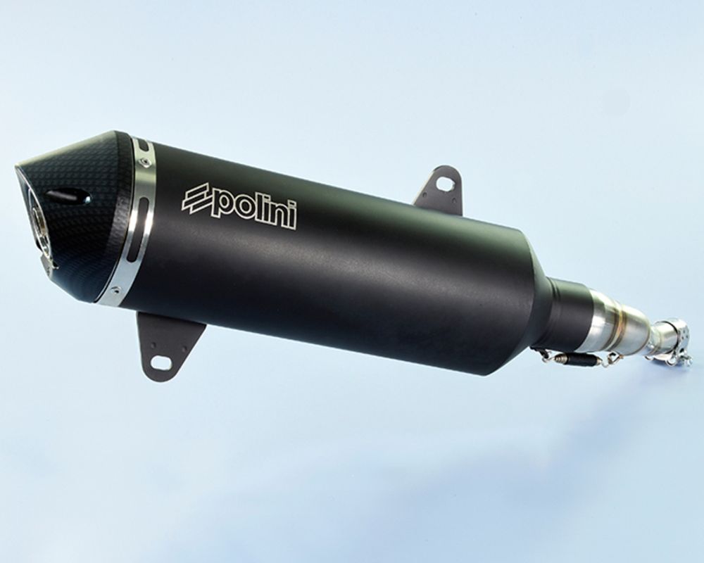 SP 1065340 POLINI Schalldämpfer - Aluminium schwarz Yamaha  passend fuer YAMAHA X-MAX 125