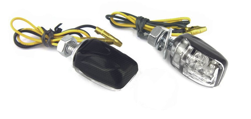 SP 1066338 Blinker BIHR Micro 6 LED Carbon universell  passend fuer   Carbon