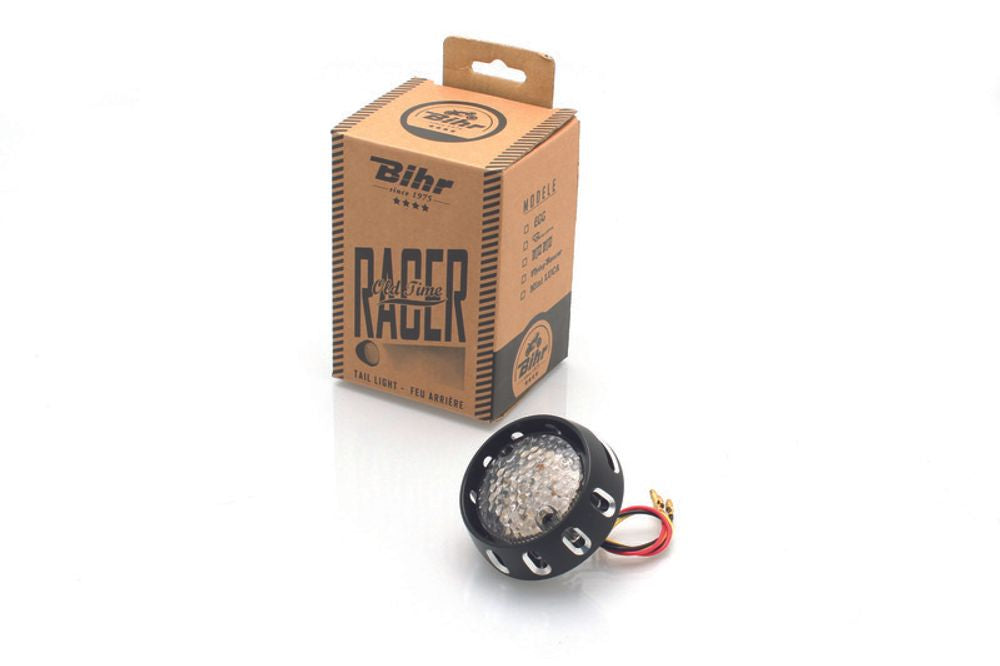 SP 1066341 Homologierte LED-Rückleuchte hell Bihr Flying Saucer schwarz  passend fuer   Schwarz