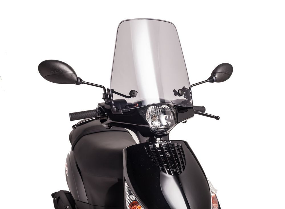 PUIG 8473H Rollerscheibe Urban  passend fuer PIAGGIO ZIP 50 2T Getönt