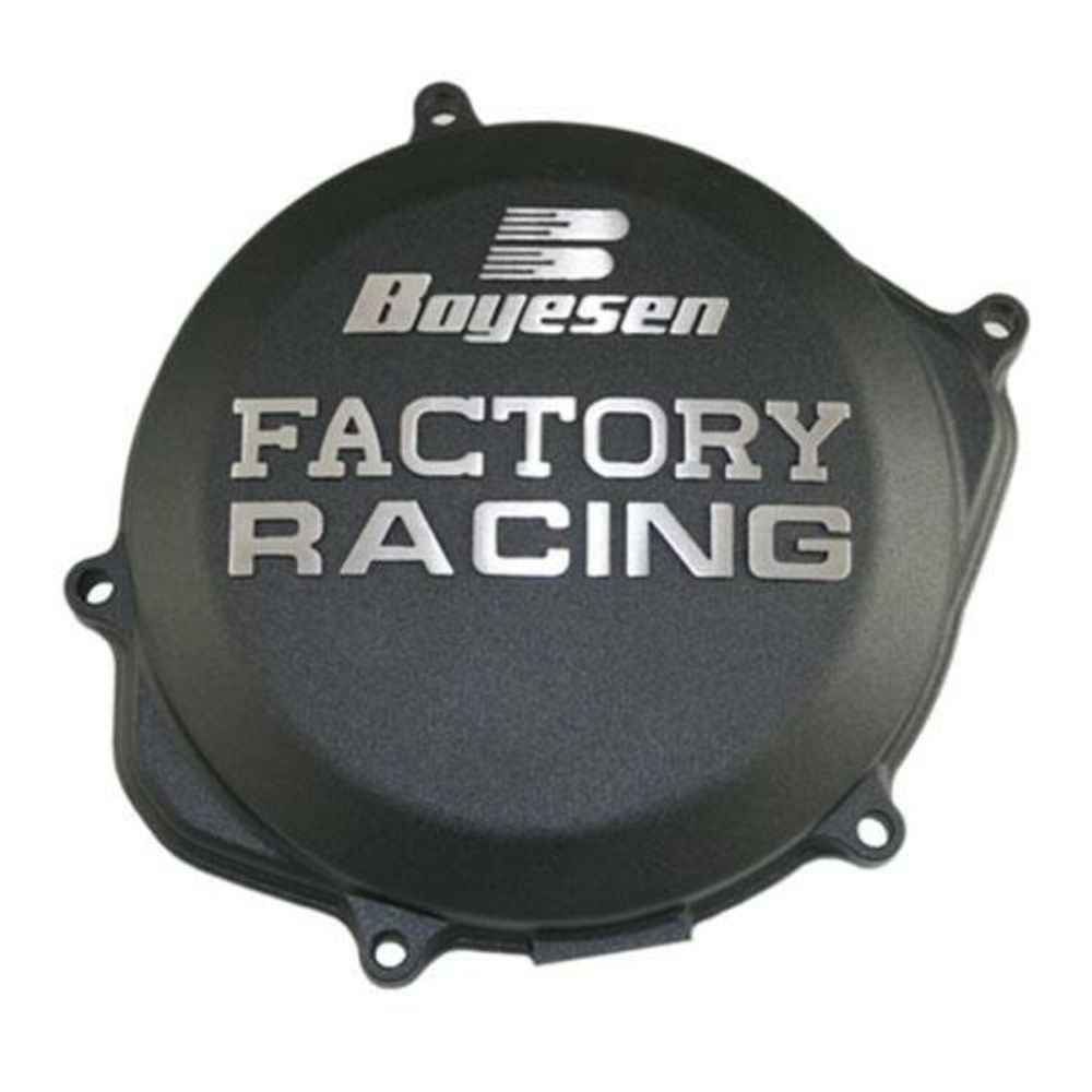 SP 1073642 BOYESEN Factory Racing Kupplungsdeckel schwarz Honda CR250R/500R  passend fuer HONDA CR 500 R Schwarz