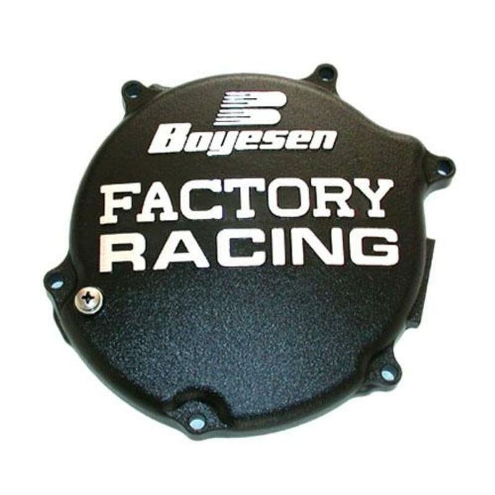 SP 1073648 BOYESEN Factory Racing Kupplungsdeckel schwarz Kawasaki KX125  passend fuer KAWASAKI KX 125 Schwarz