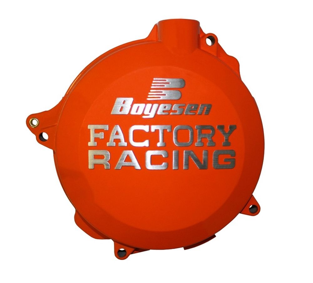 SP 1073717 BOYESEN Factory Racing Kupplungsdeckel orange KTM EXC450/500  passend fuer HUSQVARNA FC 450 Orange