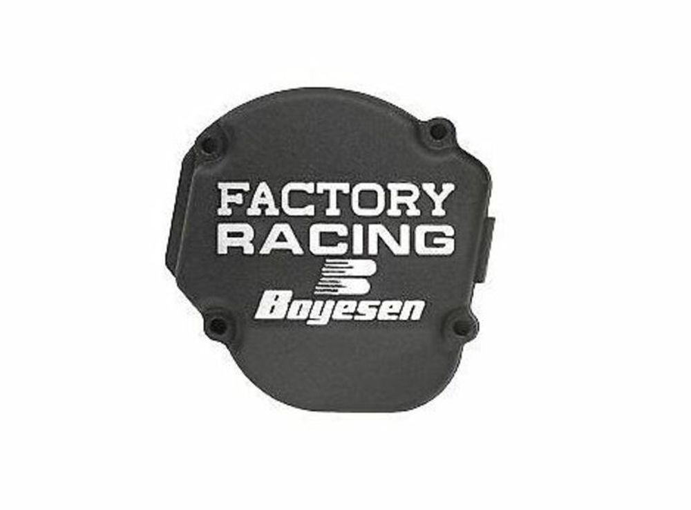 SP 1073723 BOYESEN Factory Racing Zünddeckel schwarz YZ80/YZ85  passend fuer YAMAHA YZ 85 Schwarz