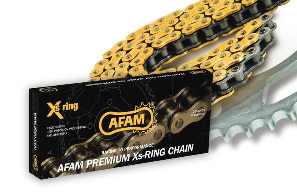 SP 1075633006 AFAM A520XSRG X-Ring Kette 520 98 Nietschloß  passend fuer TRIUMPH STREET TRIPLE 765