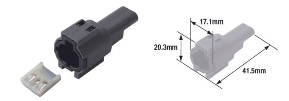 SP 1078187 TOURMAX Steckverbinder weiblich wasserdicht Typ 060 (FRM)  passend fuer