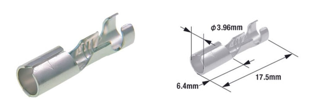 SP 1078234 TOURMAX Quetschverbinder rund weiblich universal  passend fuer