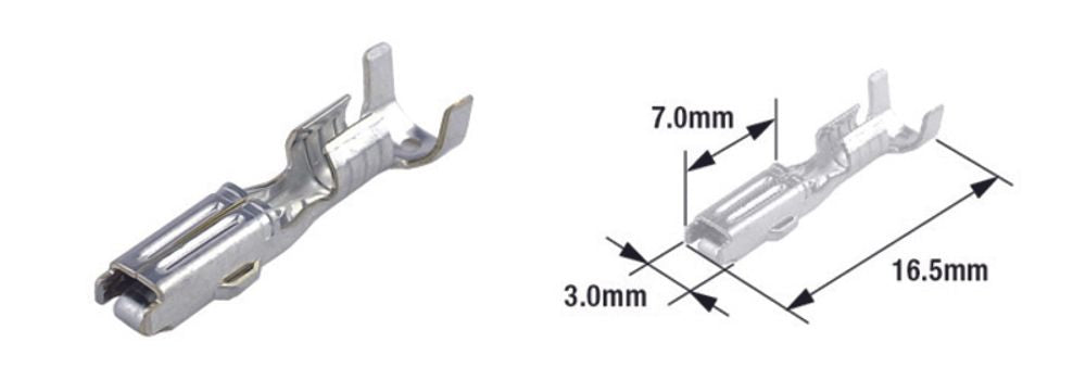 SP 1078236 TOURMAX Quetschverbinder weiblich Typ 070 (FRA)  passend fuer