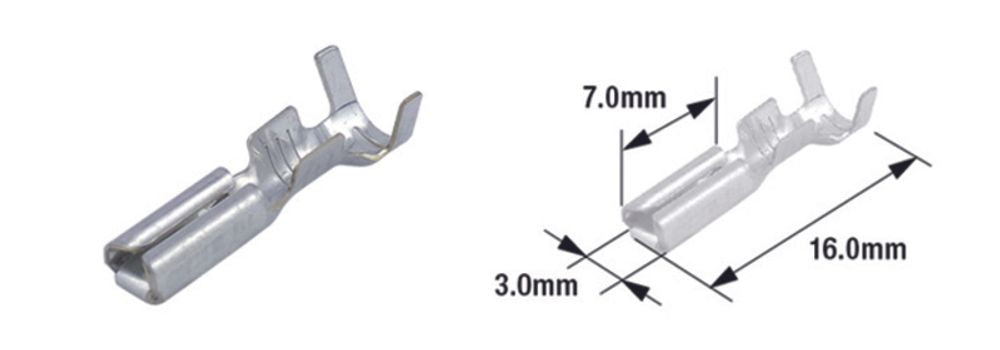 SP 1078239 TOURMAX Quetschverbinder weiblich Typ 090 (FRW)  passend fuer