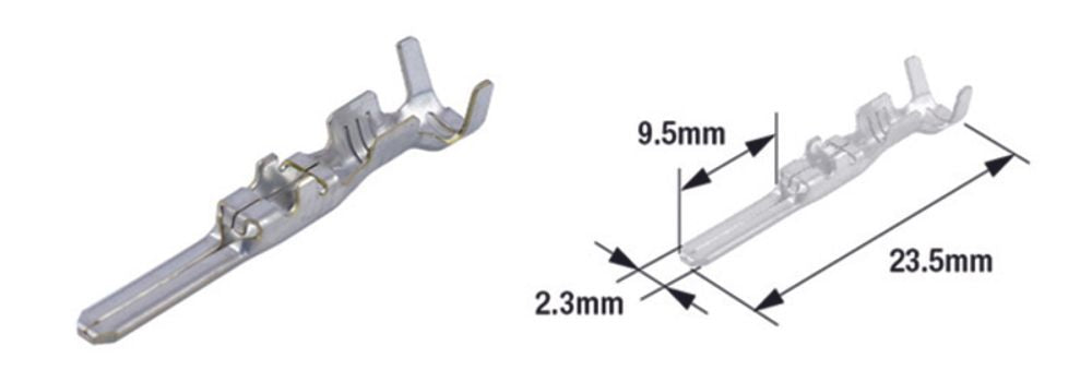 SP 1078248 TOURMAX Quetschverbinder männlich Typ 090 (FRW)  passend fuer