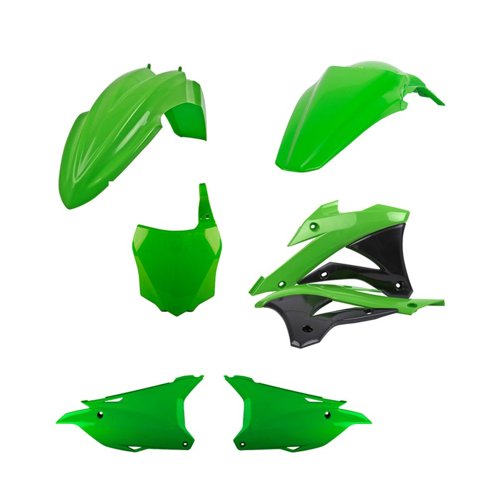 SP 1086099003 POLISPORT Plastic Kit OEM 2020  passend fuer KAWASAKI KX 85 OEM