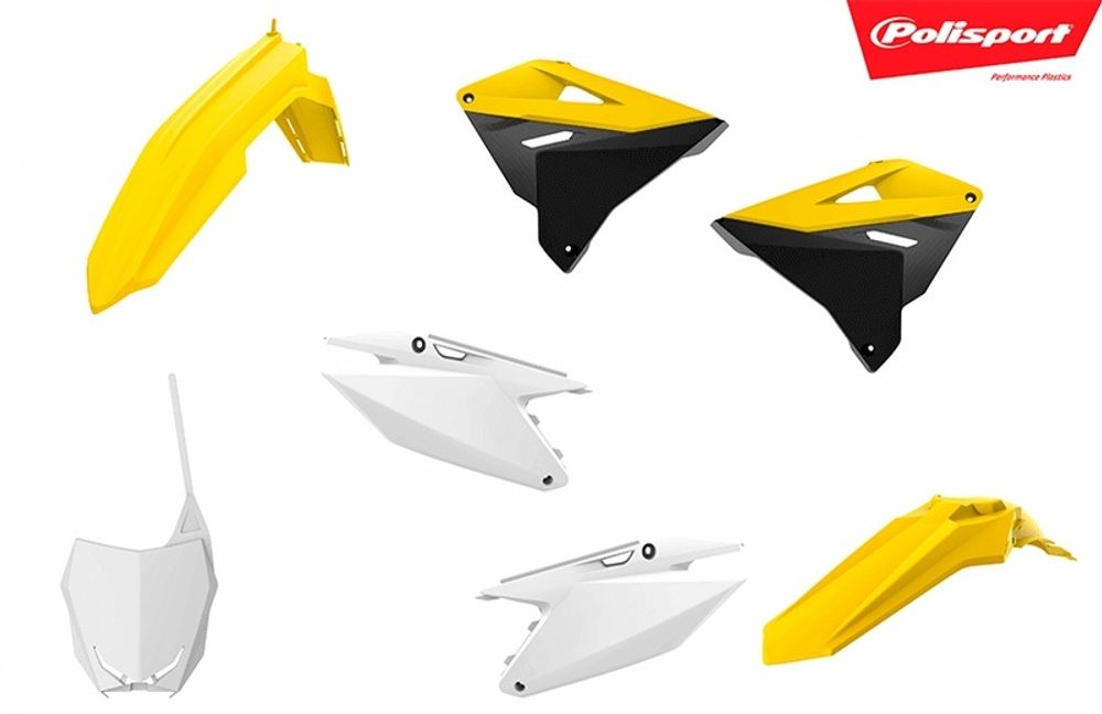 SP 1086120002 POLISPORT Plastik Kit OEM Color Suzuki  passend fuer SUZUKI RM 125 OEM