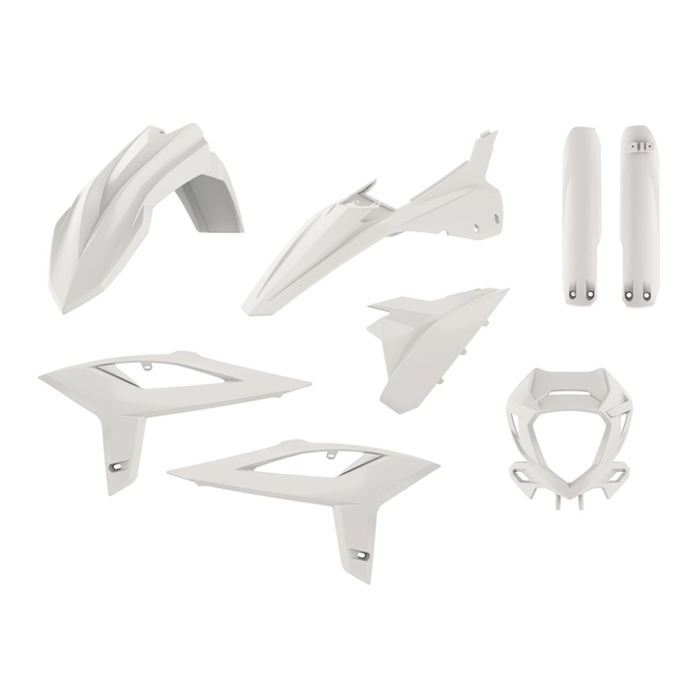 SP 1086135001 POLISPORT Plastic Kit White Beta  passend fuer BETA RR 350 4T Weiss