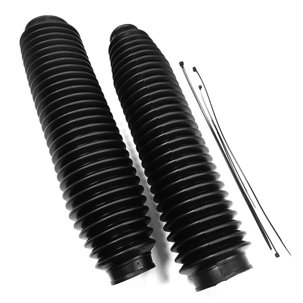 SP 1086244002 Fork boots Polisport 350mm Øhig 41mm Ølow 58mm black 8365000004  passend fuer