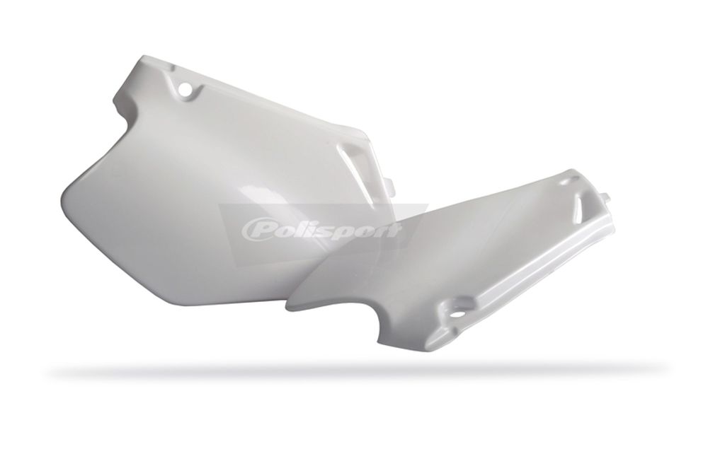 SP 1086270001 POLISPORT Seitenverkleidungen  passend fuer HONDA CR 250 R Weiss