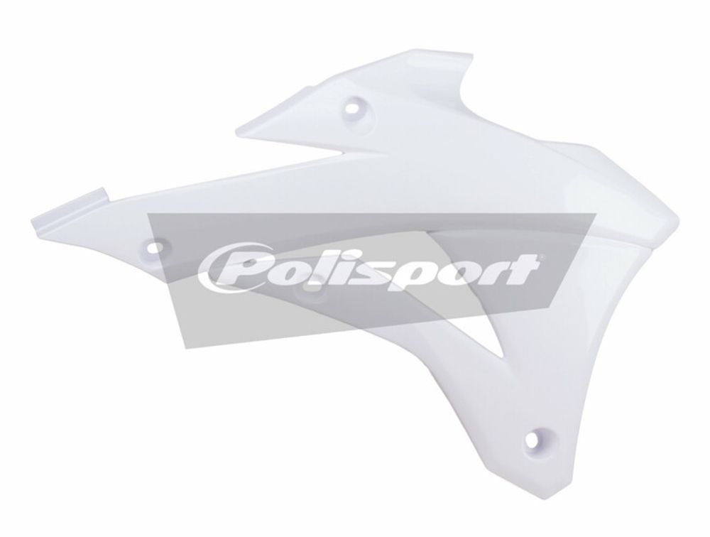 SP 1086298002 POLISPORT Kühlerspoiler seitlich KX85 14- Weiß  passend fuer KAWASAKI KX 85 Weiss