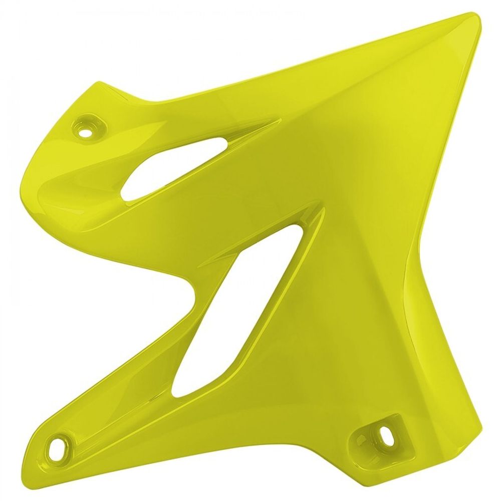 SP 1086300003 POLISPORT Kühlerspoiler seitlich Neongelb Yamaha  passend fuer YAMAHA YZ 125 Fluo Gelb