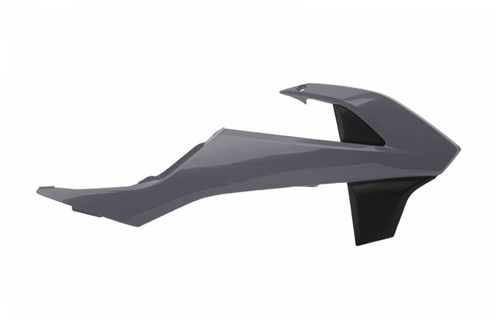 SP 1086302005 POLISPORT Kühlerspoiler seitlich Nardo-Grau KTM  passend fuer KTM 250 SX Grau