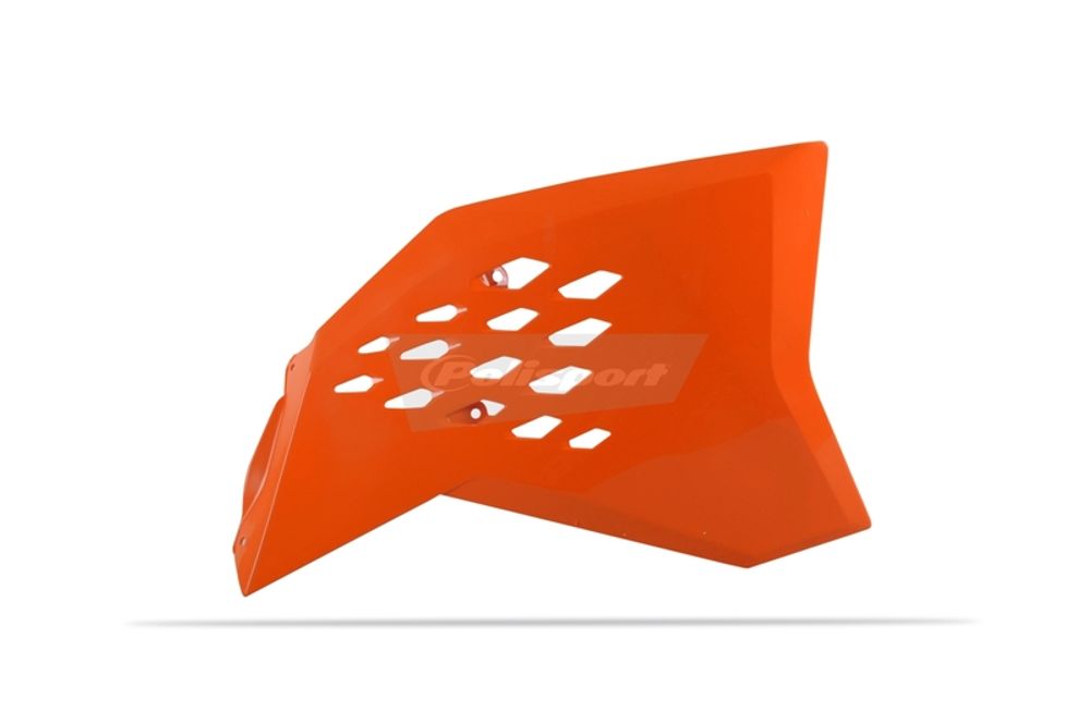SP 1086348002 POLISPORT Kühlerspoiler seitlich KTM SX EXC 07-10 Orange  passend fuer KTM 400 EXC Orange