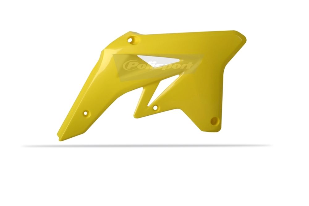SP 1086350001 POLISPORT Kühlerspoiler seitlich RMZ250 07-09 Gelb  passend fuer SUZUKI RM-Z 250 Gelb