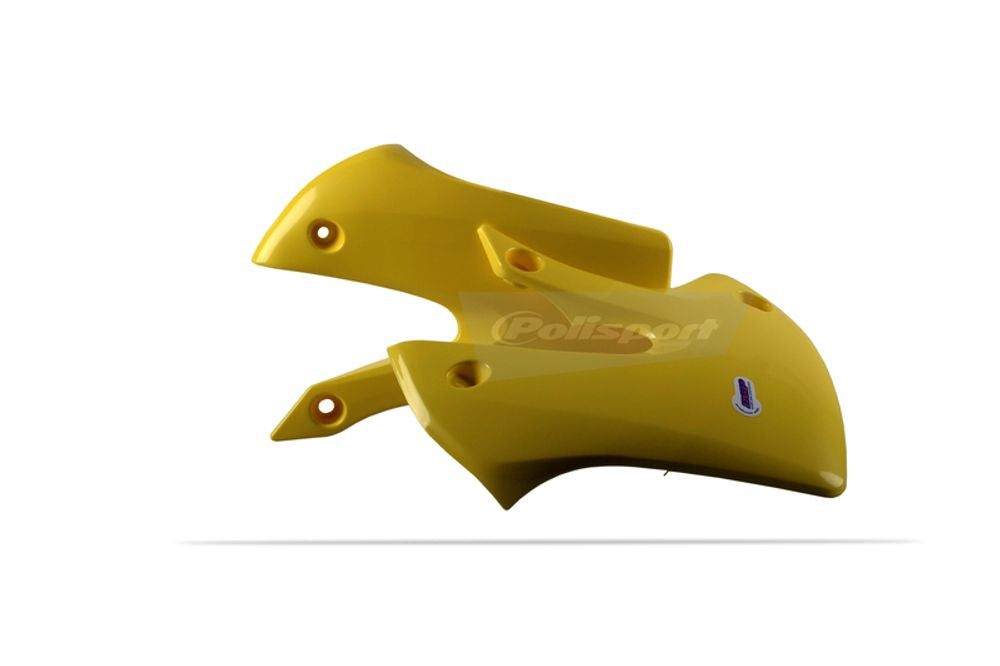SP 1086356001 POLISPORT Kühlerspoiler seitlich Gelb Suzuki RM65/D R-Z110  passend fuer SUZUKI DR-Z 110 Gelb