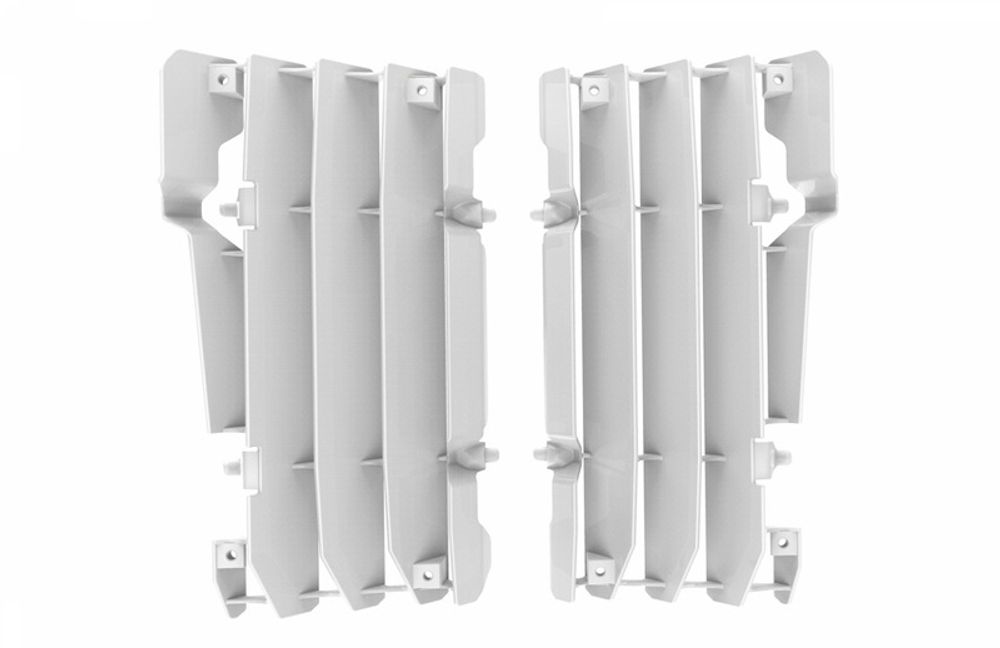 SP 1086382002 POLISPORT Kühlerverkleidung weiß Beta  passend fuer BETA RR 350 4T ENDURO Weiss