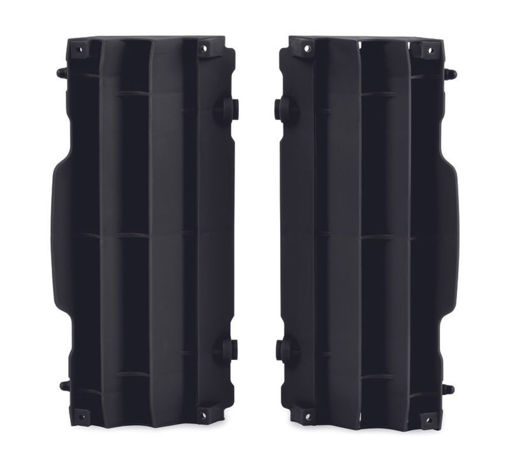 SP 1086384001 Kühlerabdeckung Polisport schwarz KTM/HUSQVARNA  passend fuer KTM 450 EXC Schwarz