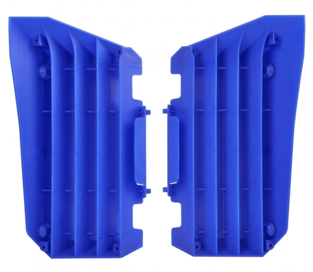 SP 1086385002 Kühlerabdeckung Polisport blau Yamaha YZ250F/Y Z450F  passend fuer YAMAHA WR 250 Blau