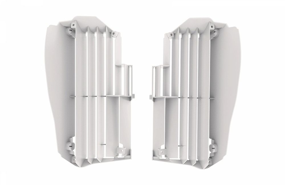 SP 1086432001 POLISPORT Kühlerverkleidung weiß Yamaha YZ450F  passend fuer YAMAHA YZ 450 F Weiss