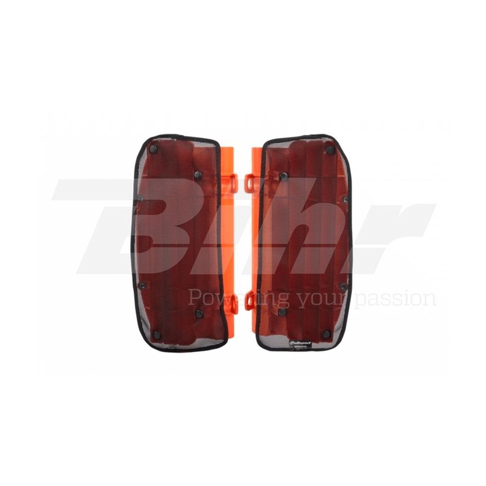 SP 1086435001 POLISPORT Kühlerschutznetz Suzuki RM-Z450  passend fuer SUZUKI RM-Z 450 Schwarz