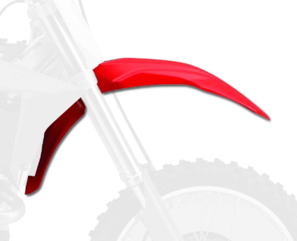 SP 1086470003 POLISPORT Kotflügel vorn Rot Honda CRF450R/RX  passend fuer HONDA CRF 450 R Rot