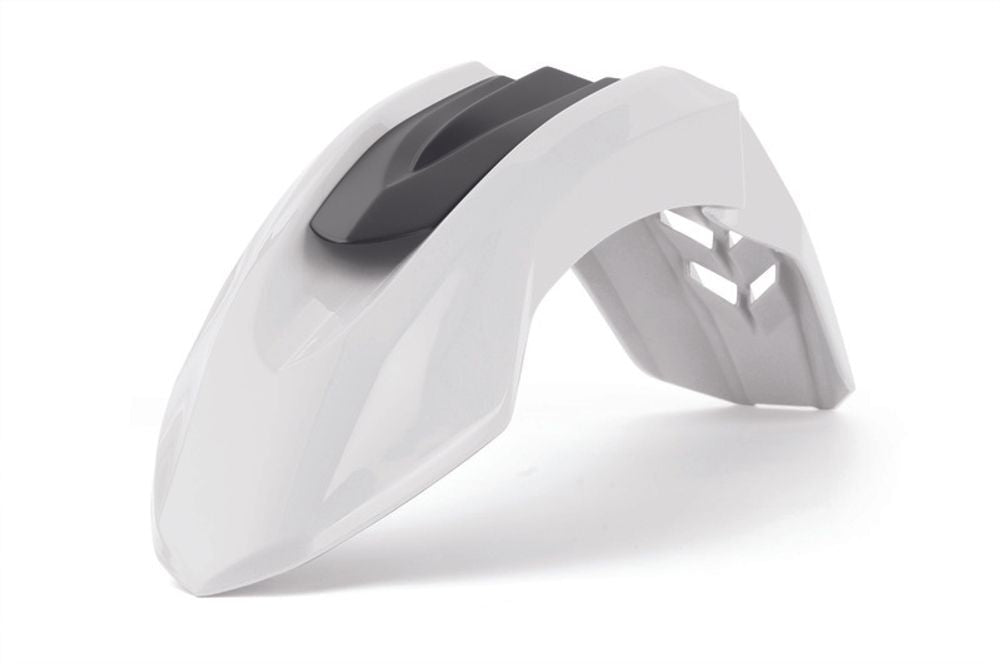 SP 1086472001 FRONT FENDER SM LINE WHITE WITH ADAPTERS  passend fuer BETA RR 300 2T ENDURO Weiss
