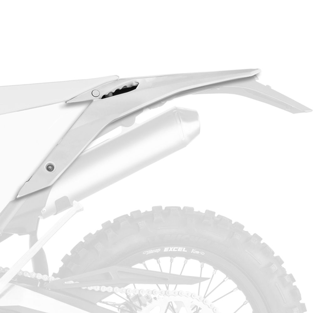 SP 1086482002 POLISPORT Kotflügel hinten + Seitenteile  passend fuer BETA RR 480 4T ENDURO Weiss