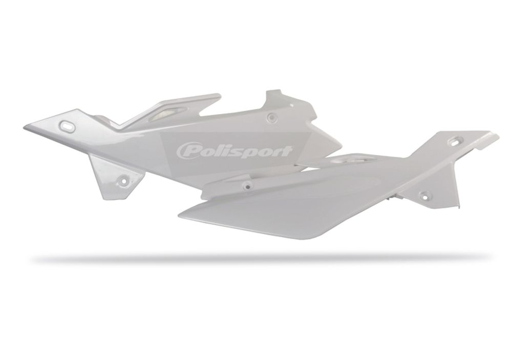 SP 1086603001 POLISPORT Seitenverkleidungen  passend fuer HUSQVARNA TC 450 Weiss