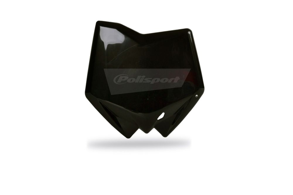 SP 1086633001 FRONT PLATE HUSQ 05-11 BLACK  passend fuer HUSQVARNA TE 250 4T Schwarz