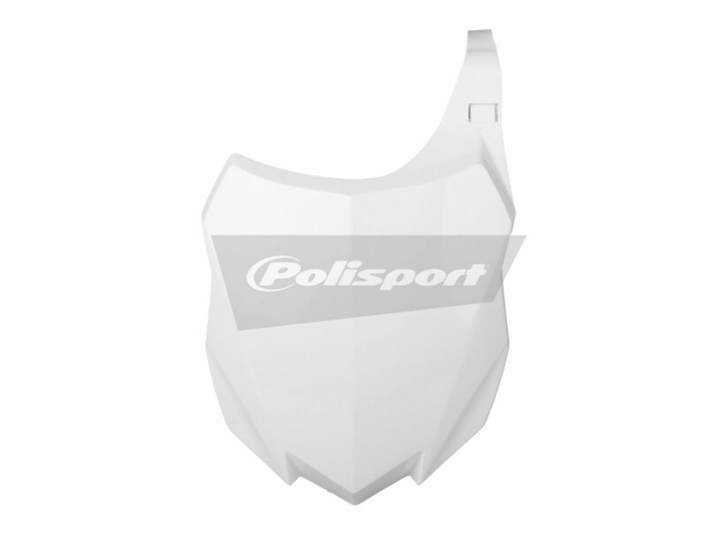 SP 1086637002 FRONT PLATE KX250F-450 13- WHITE  passend fuer KAWASAKI KX 450 F Weiss