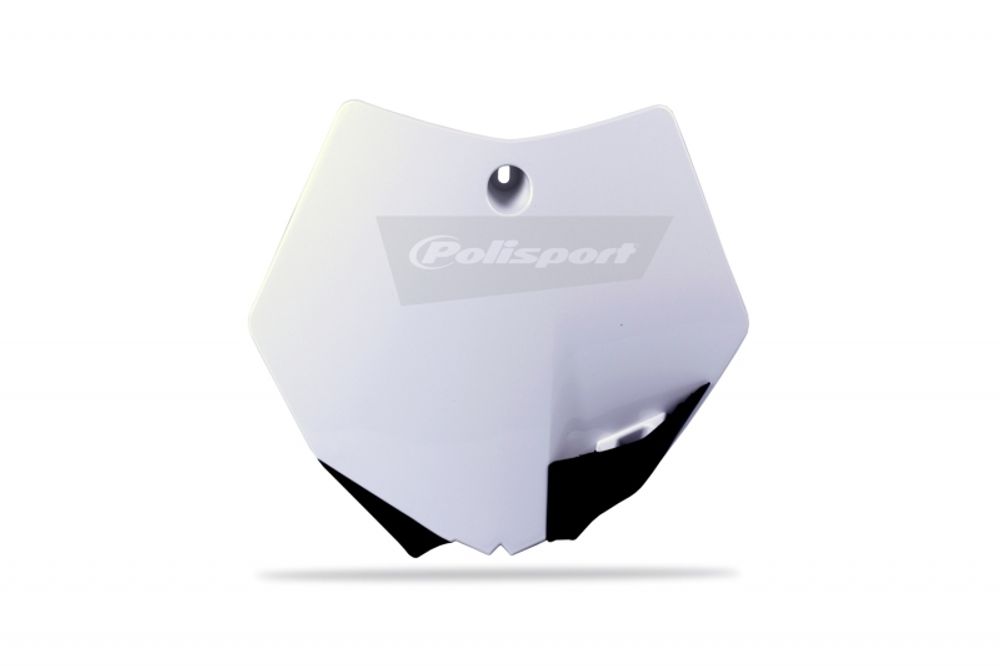 SP 1086654001 FRONT PLATE KTM 65 SX 09-13 WHITE  passend fuer KTM 65 SX Weiss