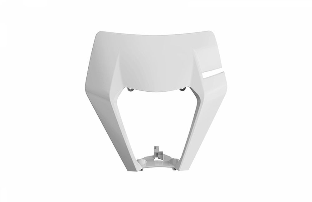 SP 1086666001 POLISPORT Lampenmaske weiß KTM  passend fuer KTM 250 XC-W Weiss
