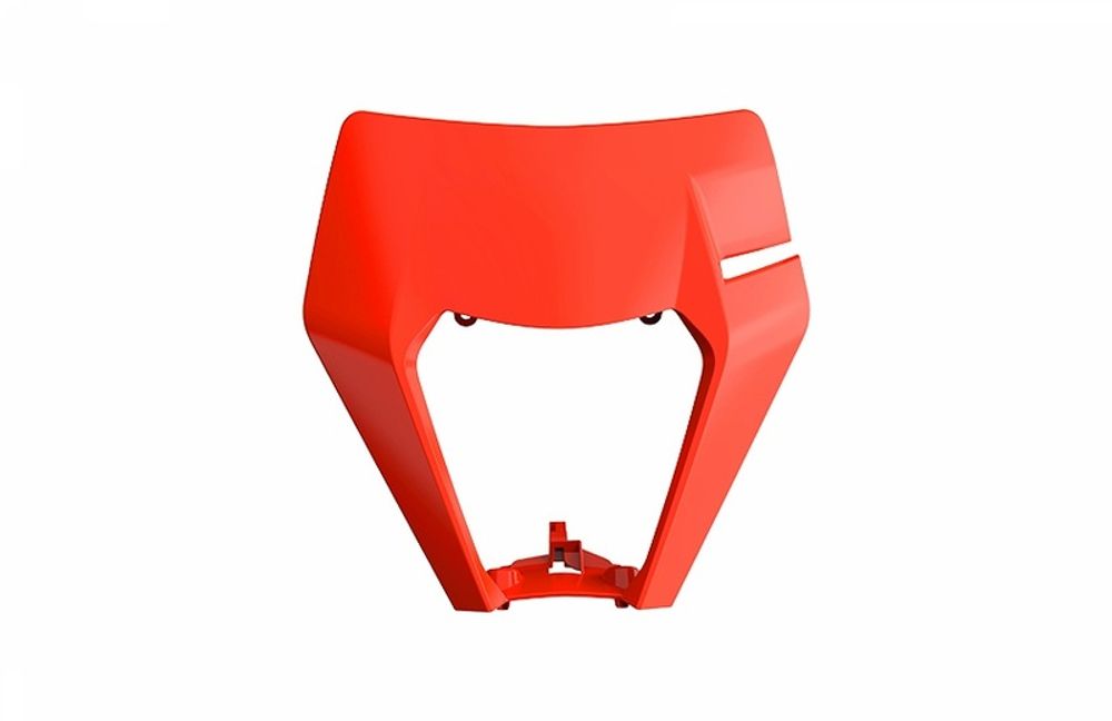 SP 1086666006 POLISPORT Lampenmaske neonorange KTM  passend fuer KTM 300 EXC Orange