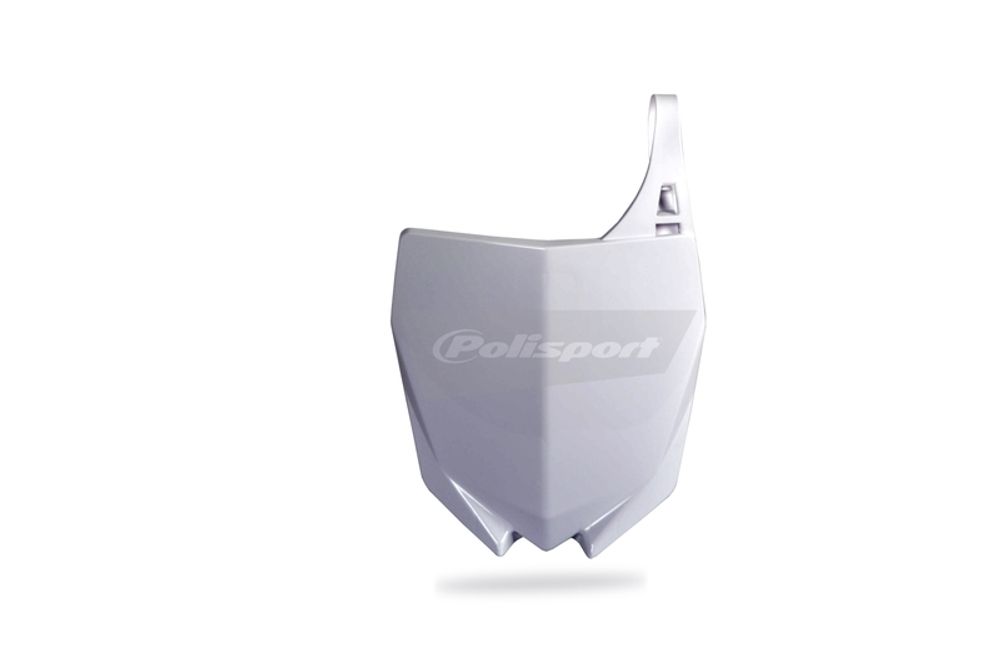 SP 1086675003 FRONT PLATE YZ250F 450F 10-13 WHITE  passend fuer YAMAHA YZ 250 F Weiss