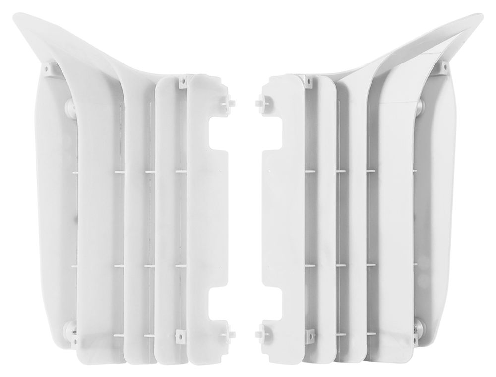 SP 1086704002 Kühlerabdeckung POLISPORT weiß Yamaha YZ125/250  passend fuer YAMAHA YZ 250 Weiss