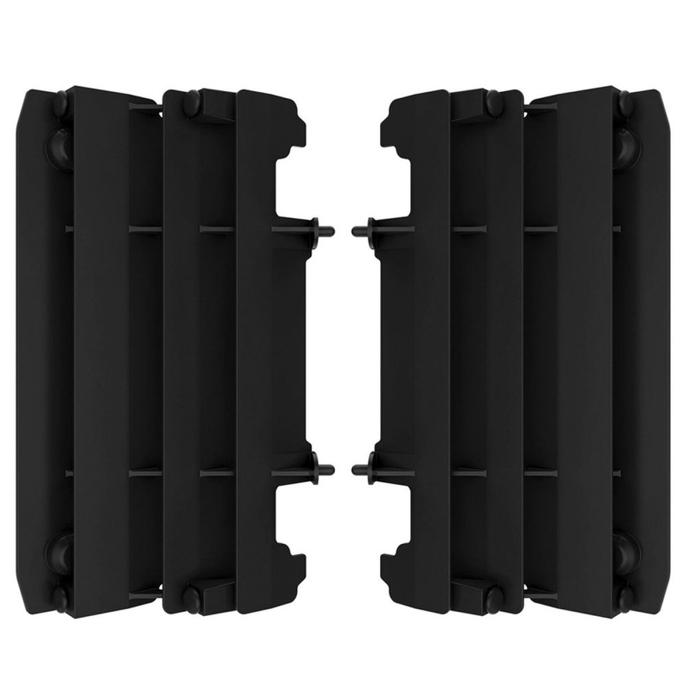 SP 1086704003 POLISPORT  Radiator Covers Black  passend fuer YAMAHA YZ 250 Schwarz