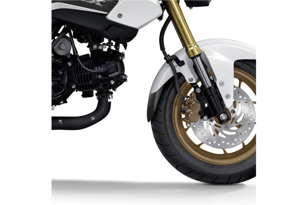 PUIG 9817N Verlängerung des vorderen Schutzblechs  passend fuer HONDA MSX125 Schwarz