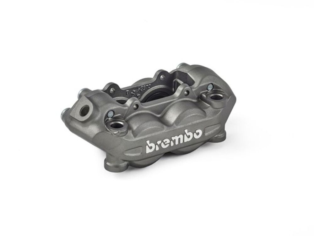 SP 1090746 BREMBO P4 Bremssattel vorne links Ø32mm  passend fuer DUCATI 1200 MONSTER Schwarz