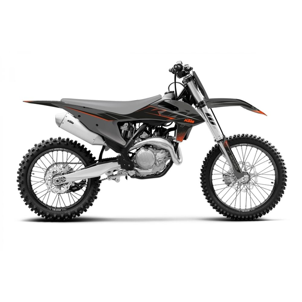 SP 1091189 BLACKBIRD Dream Graphic 4 Grafik-Kit KTM SX/SX-F  passend fuer KTM 250 EXC Schwarz