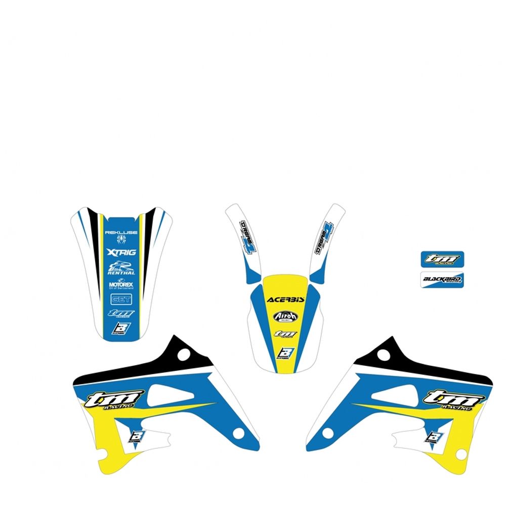 SP 1091200 BLACKBIRD Dream Graphic 4 Grafik-Kit  passend fuer TM RACING MX 530 F