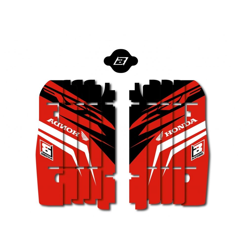SP 1091306 BLACKBIRD Dream Graphic 4 Kühlerlamellen Grafik-Kit Honda CRF 250  passend fuer HONDA CRF 250 R